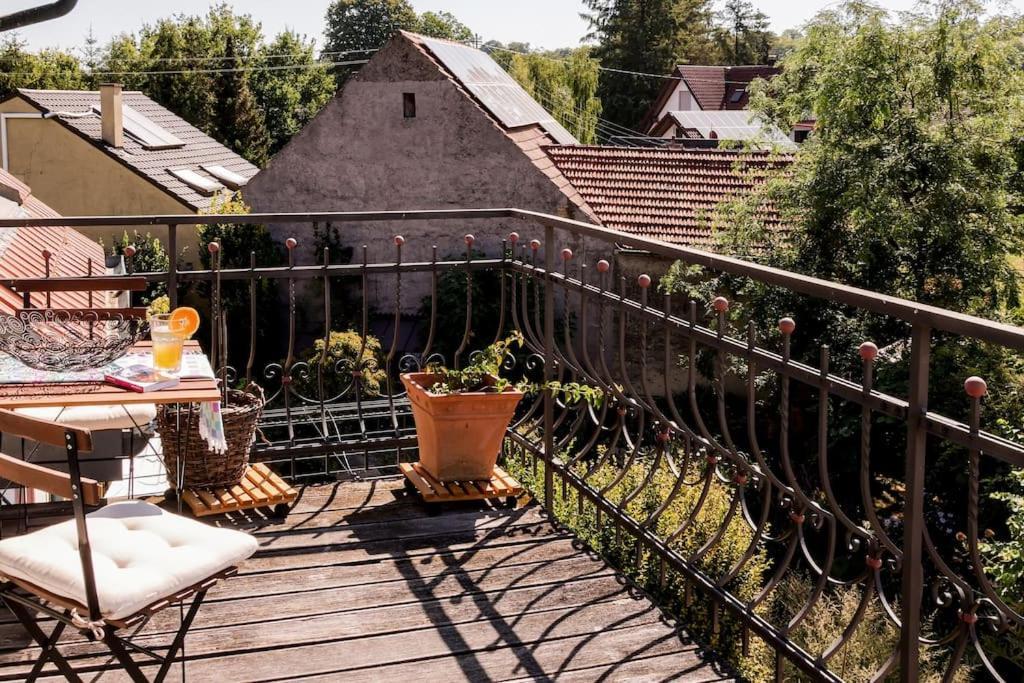 Charmante, Grosszuegige Ferienwohnung Villa Fleurie Bretten Eksteriør bilde